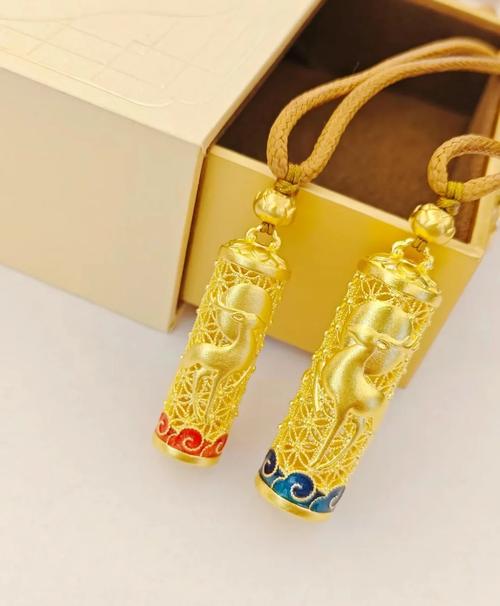 敦煌九色鹿吊坠 美丽与吉祥的象征